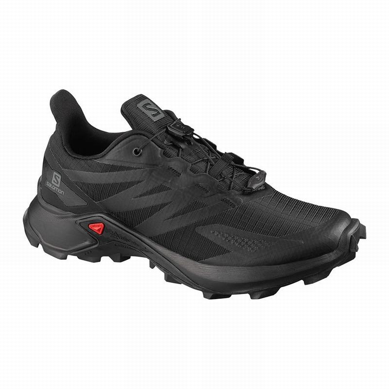 Chaussures De Trail Running Salomon Femme Noir - Salomon SUPERCROSS BLAST W - France (0236-LJCXU)